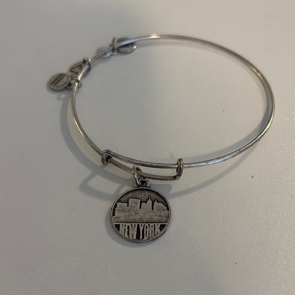 Silver Charm Bangle Bracelet Alex and Ani